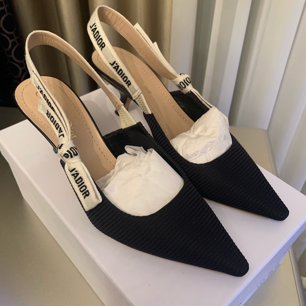 Christian Dior slingback heel